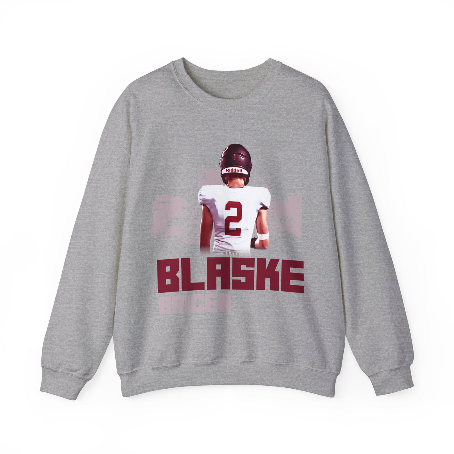 Bricen Blaske: Football Crewneck