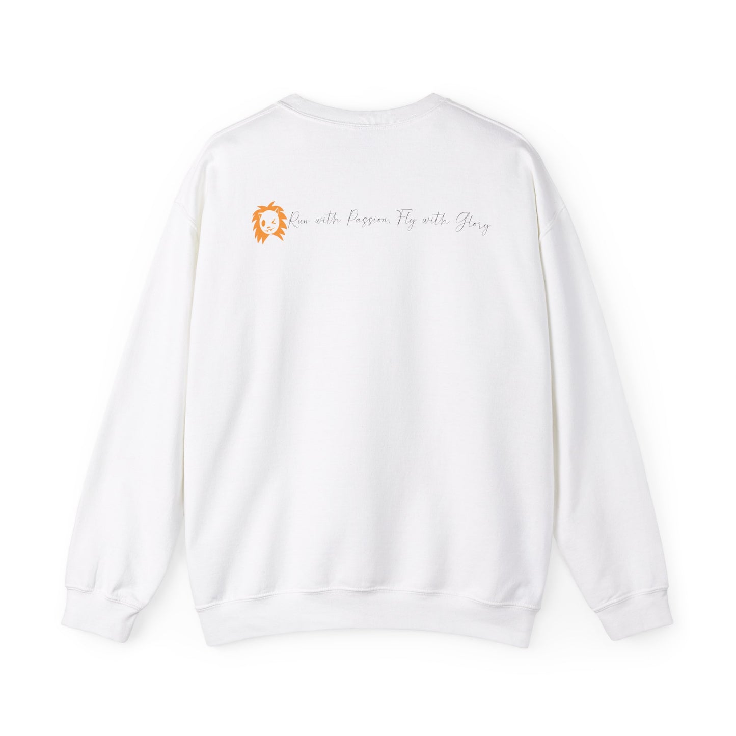 Sophia Sanchez: Run with Passion, Fly with Glory Crewneck