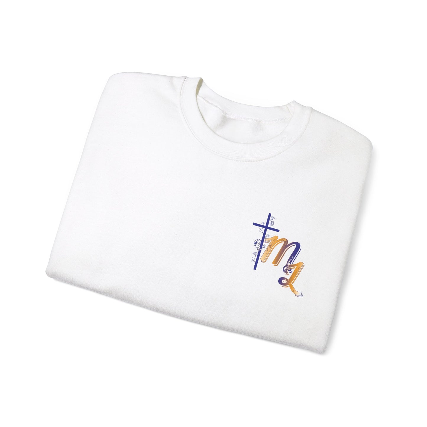 Mia Leone: 1 Peter 5:7 Crewneck