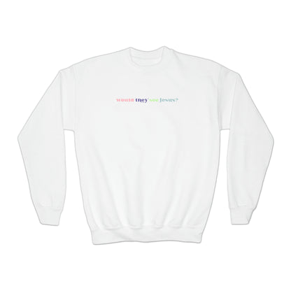 Ariel Thompson: Would They See Jesus? Kids Crewneck