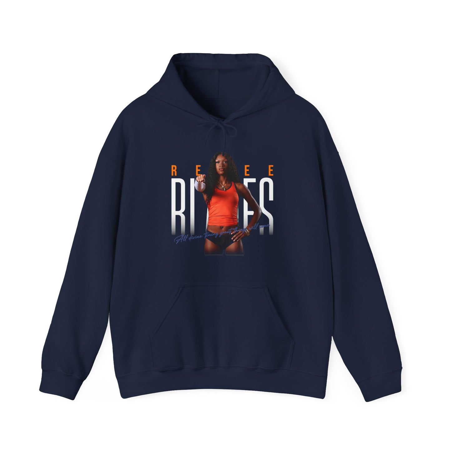 Renee Blades: All In Divine Timing Great Things Will Come Hoodie