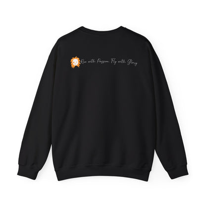 Sophia Sanchez: Run with Passion, Fly with Glory Crewneck