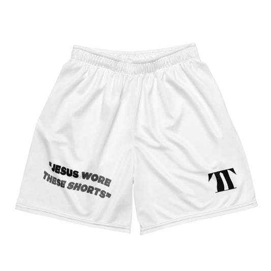 Toriano Tate: Jesus Wore These Shorts Mesh Shorts