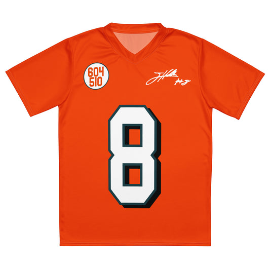 Recycled unisex sports jersey