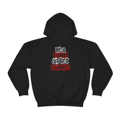 Jayde Gamble: UnderDawg Hoodie (Red & Black)