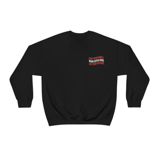 Malay McQueen: Live Your Passion Crewneck