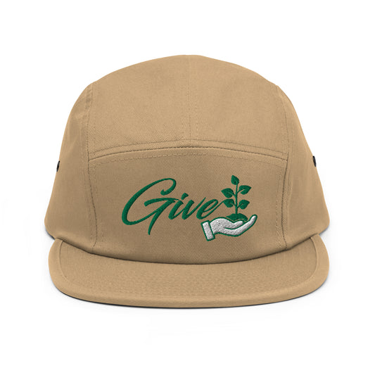 Give Foundation 5 Panel Hat (Green)