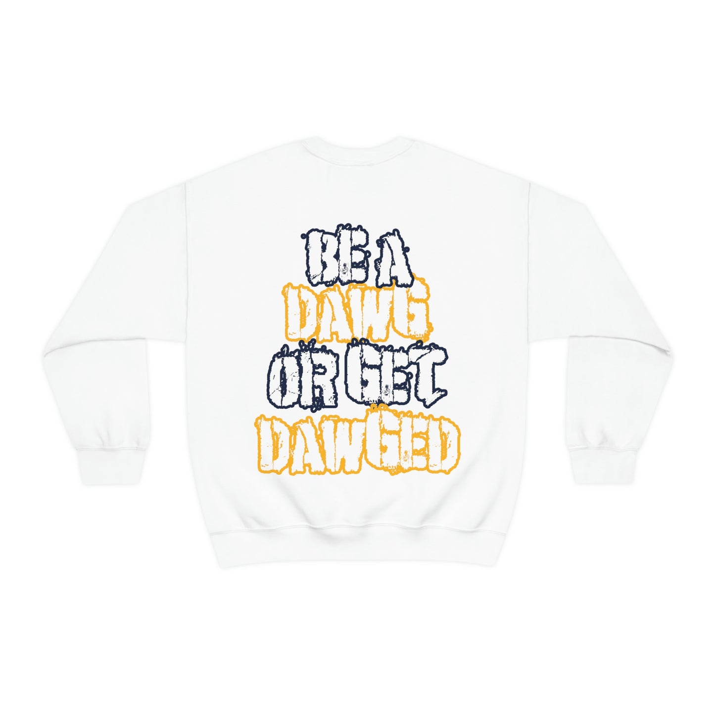 Jayde Gamble: UnderDawg Crewneck (Blue & Yellow)