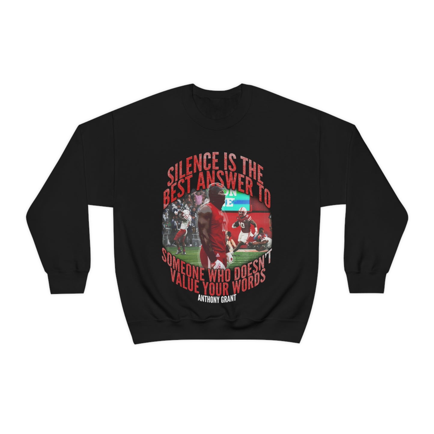 Anthony Grant: Silence Is The Best Answer Crewneck