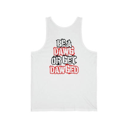 Jayde Gamble: UnderDawg Tank (Red & Black)