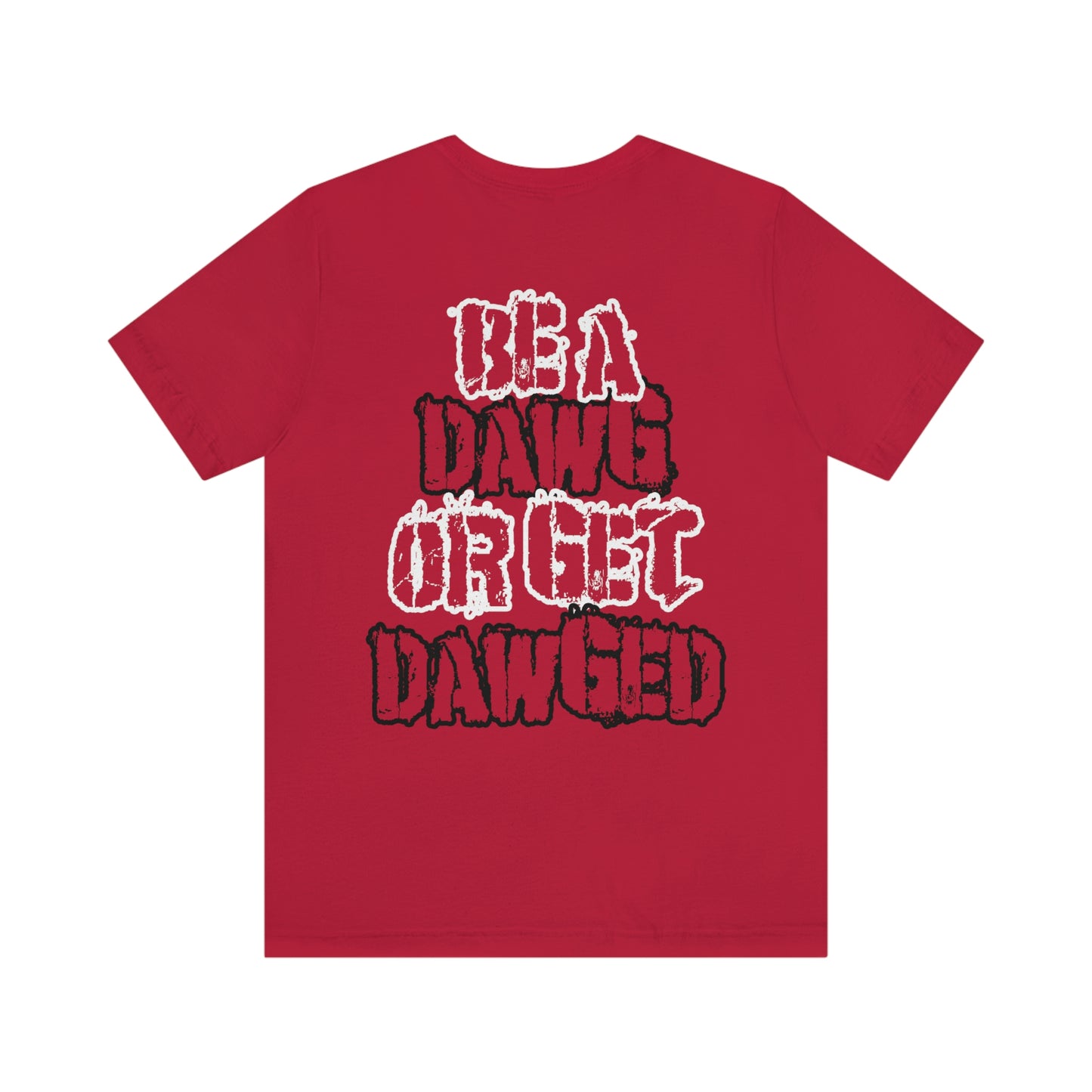 Jayde Gamble: UnderDawg Tee (Red & Black)