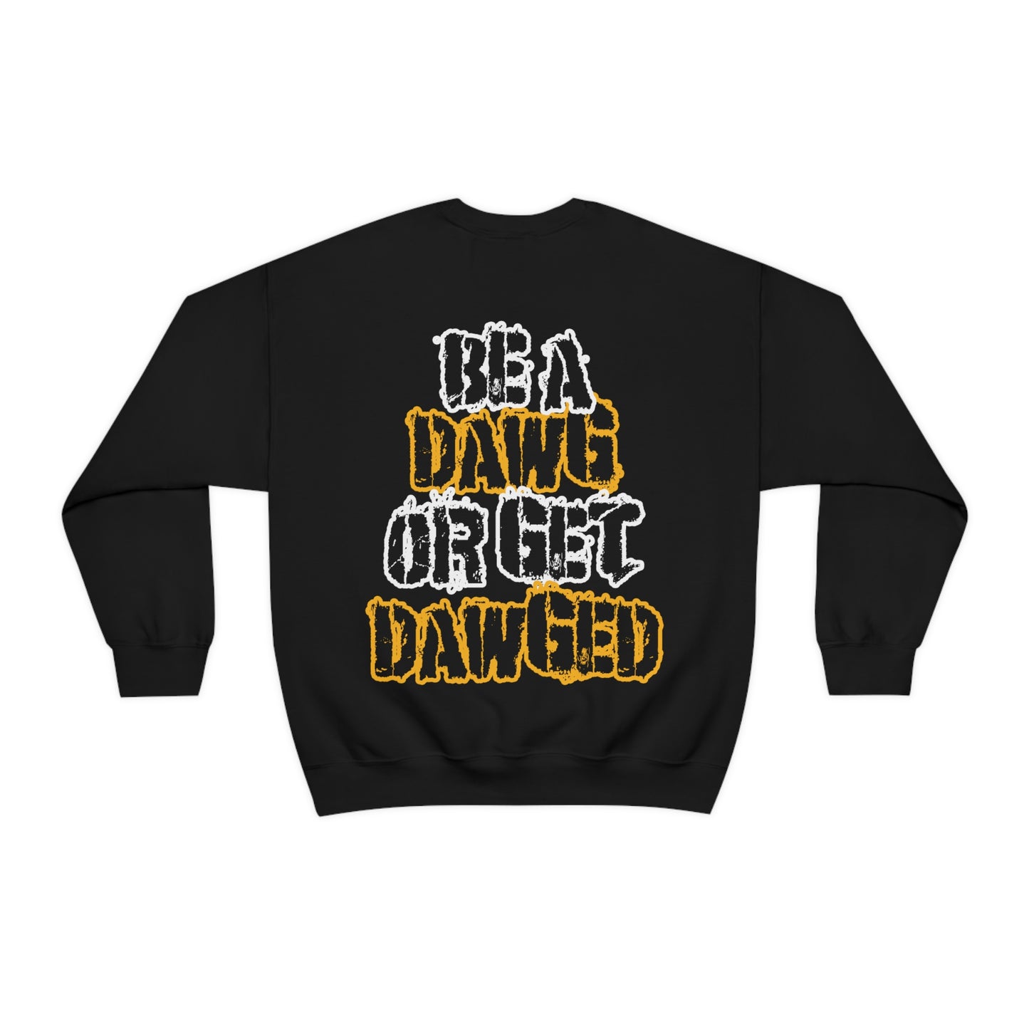 Jayde Gamble: UnderDawg Crewneck (Blue & Yellow)