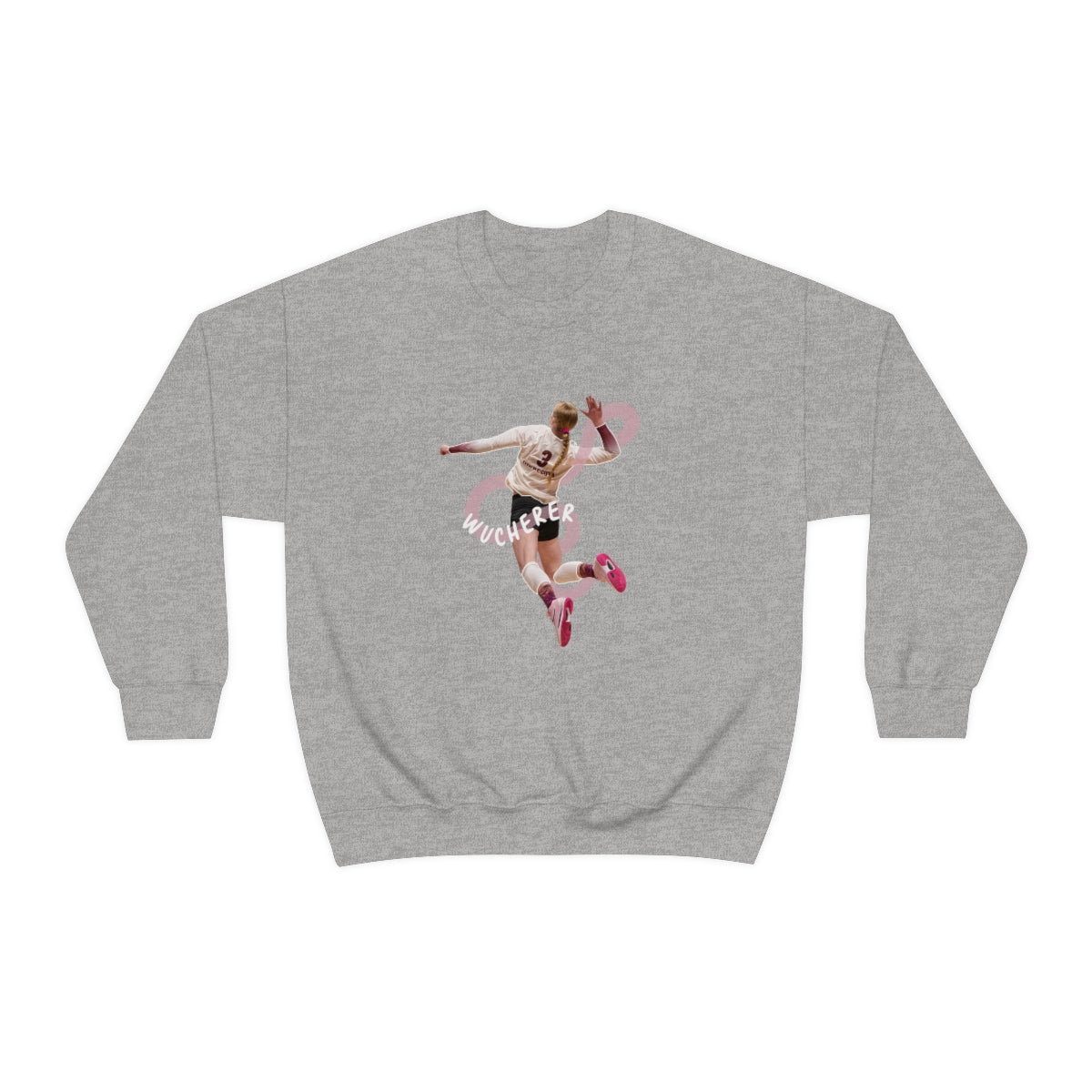 Mckenna Wucherer: Dig Crewneck (Light Pink)