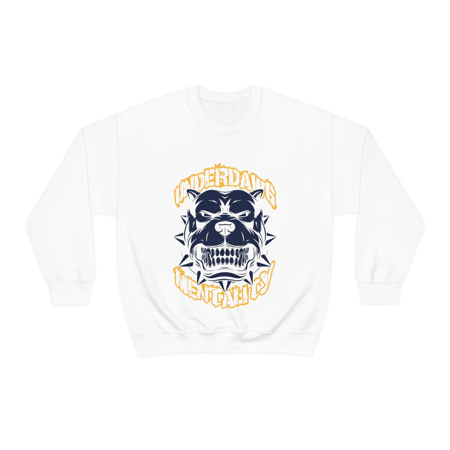 Jayde Gamble: UnderDawg Crewneck (Blue & Yellow)