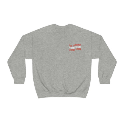 Malay McQueen: Live Your Passion Crewneck