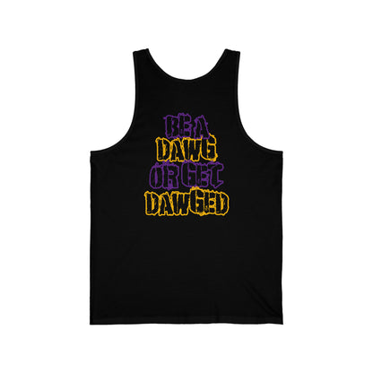 Jayde Gamble: UnderDawg Tank (Purple & Gold)