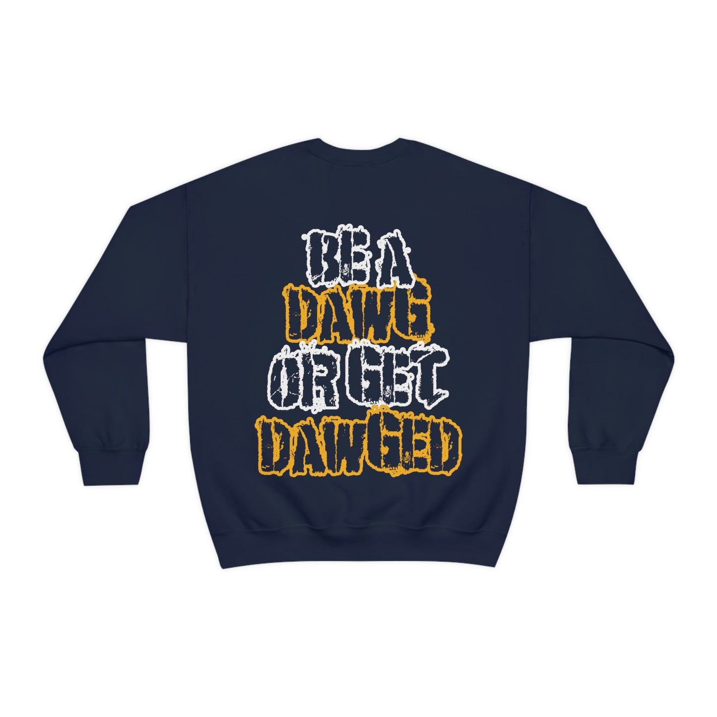 Jayde Gamble: UnderDawg Crewneck (Blue & Yellow)