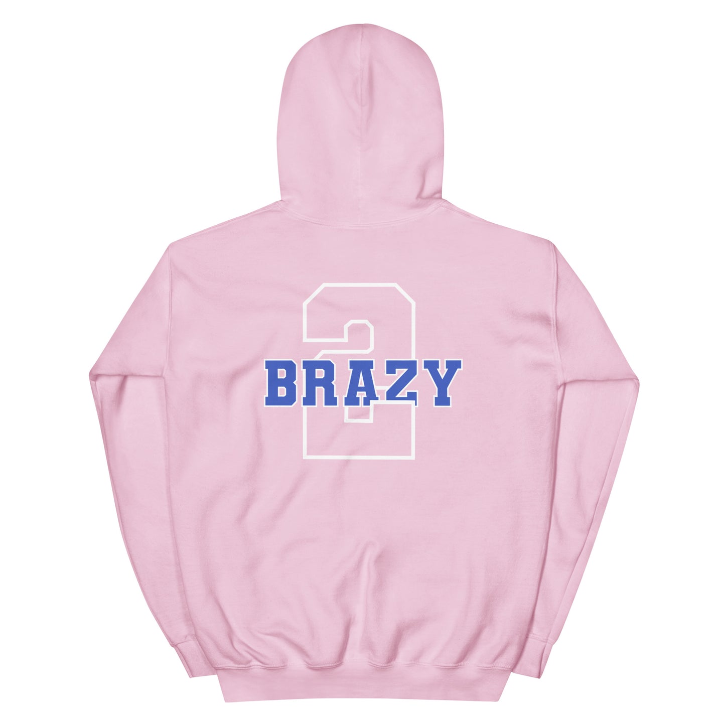 Jerkaila Jordan: 2 Brazy Hoodie (Blue)